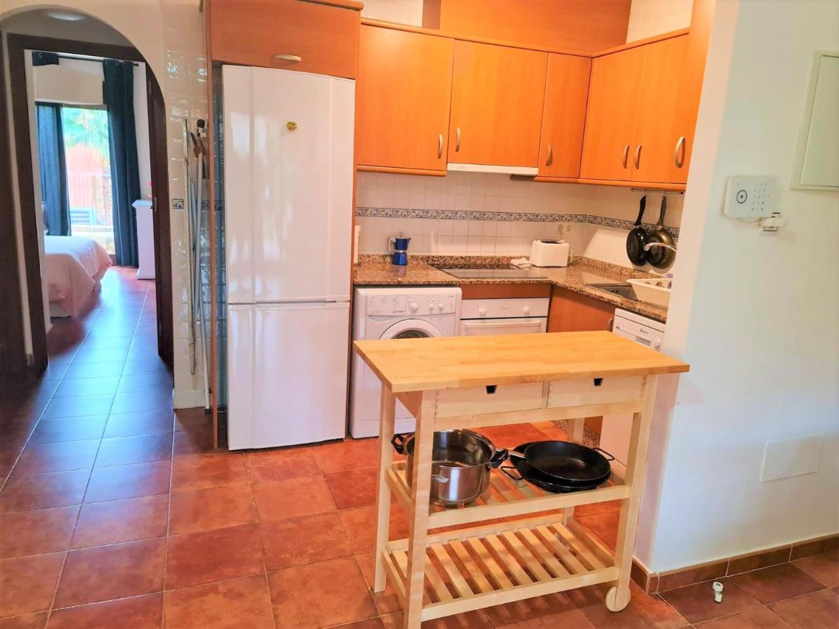 Apartamento Con Hermoso Jardin Y Ac Isla Plana Ngoại thất bức ảnh