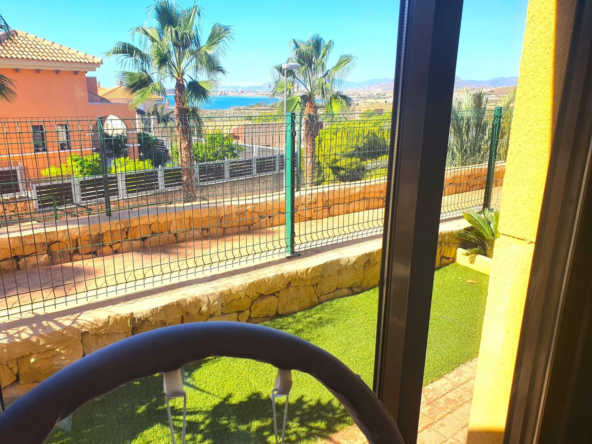 Apartamento Con Hermoso Jardin Y Ac Isla Plana Ngoại thất bức ảnh