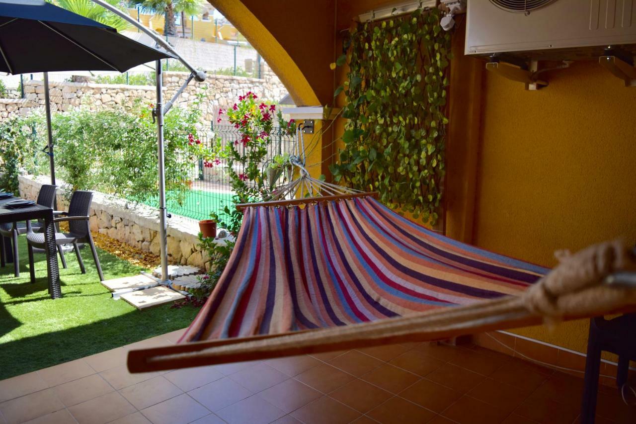 Apartamento Con Hermoso Jardin Y Ac Isla Plana Ngoại thất bức ảnh